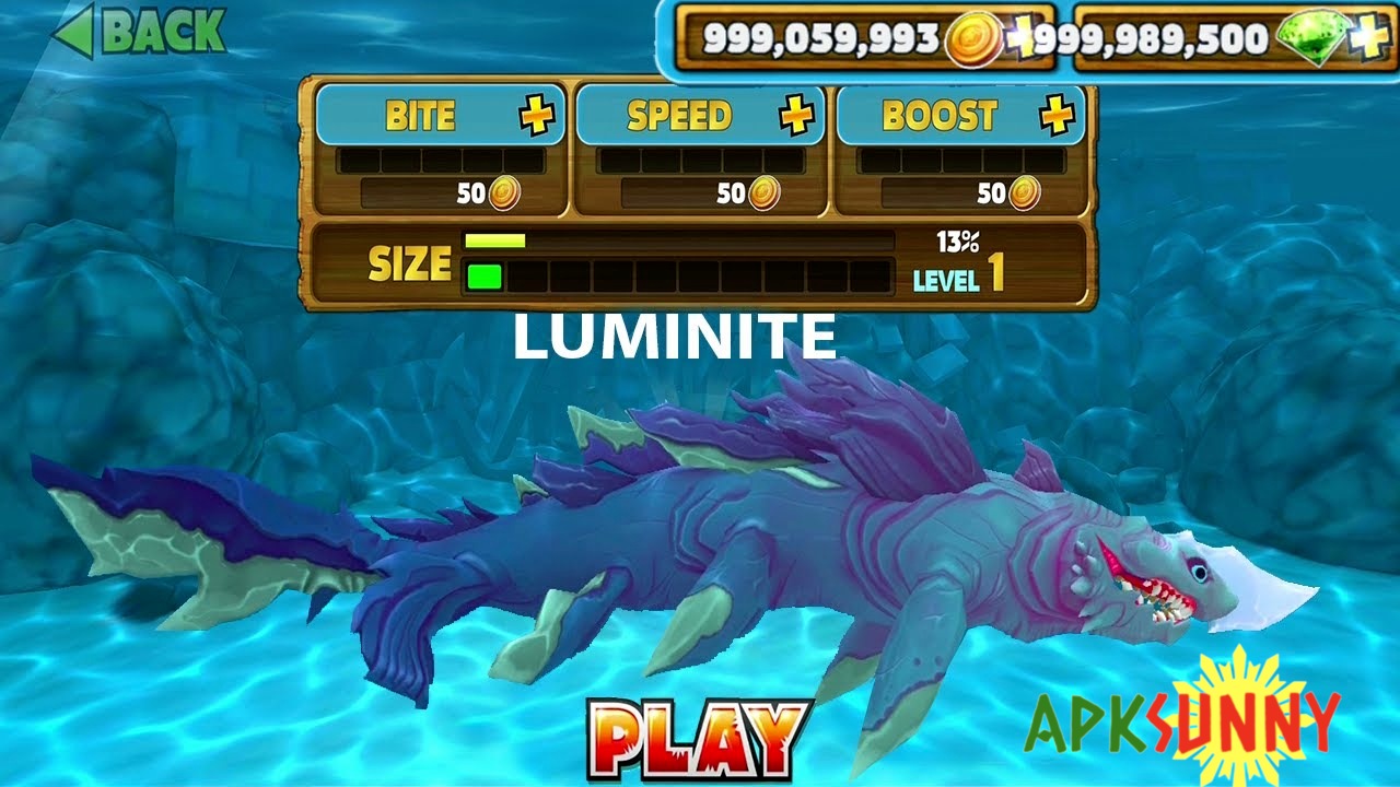 Hungry Shark Evolution mod apk latest version