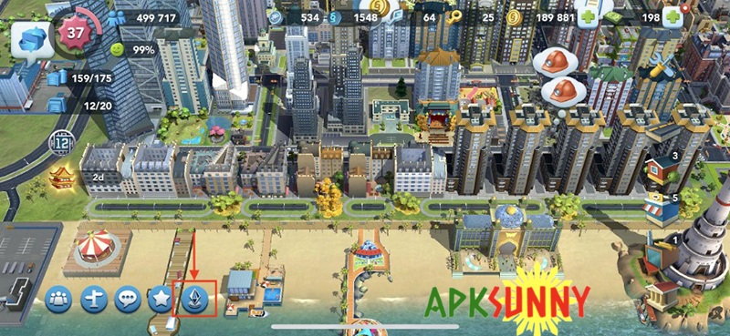 SimCity BuildIt mod apk download