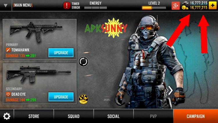 Frontline Commando 2 mod apk free