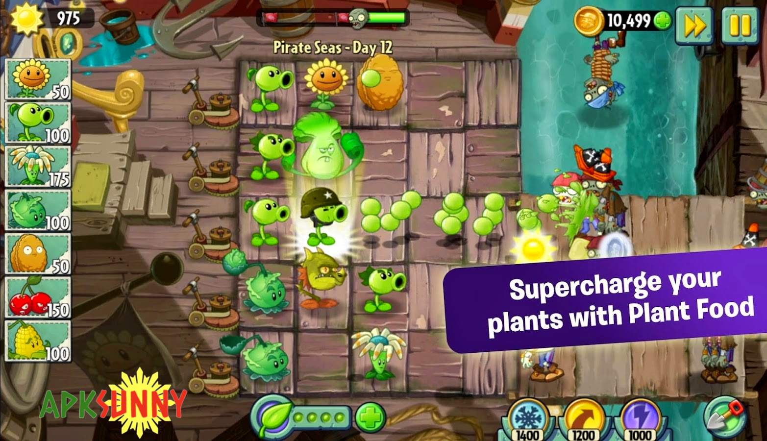 Plants Vs Zombies mod aapk 2022