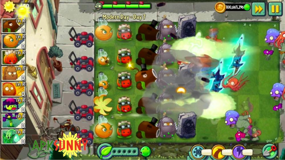 Plants Vs Zombies mod apk free