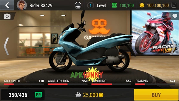 Racing Moto mod apk 2022