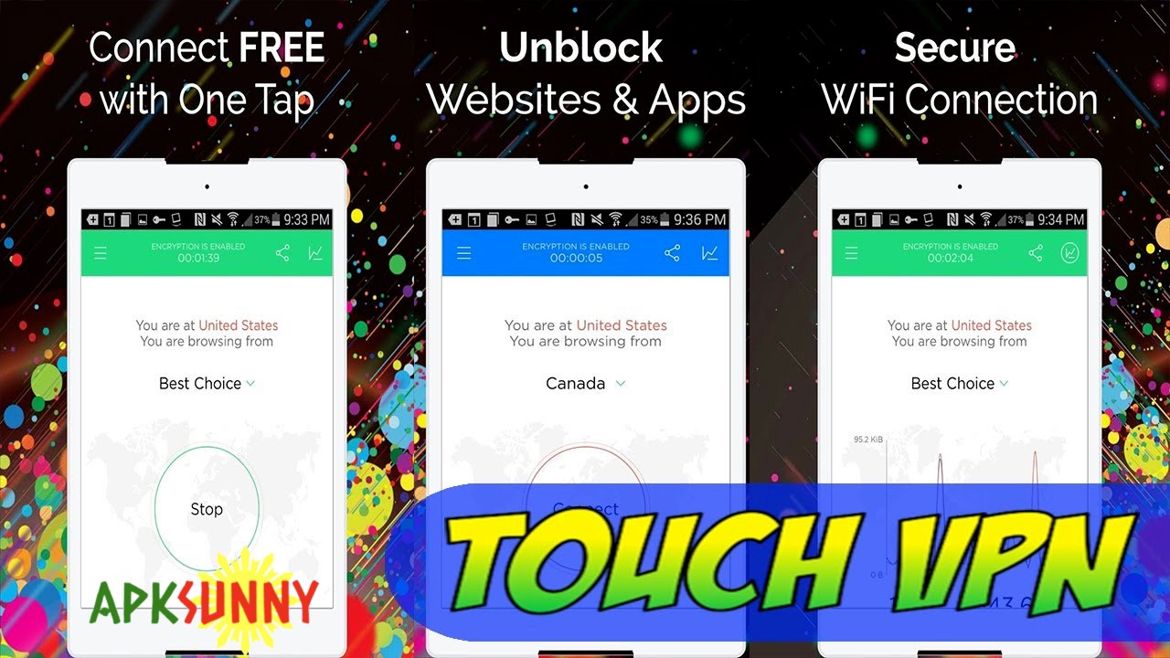 Touch VPN mod apk free