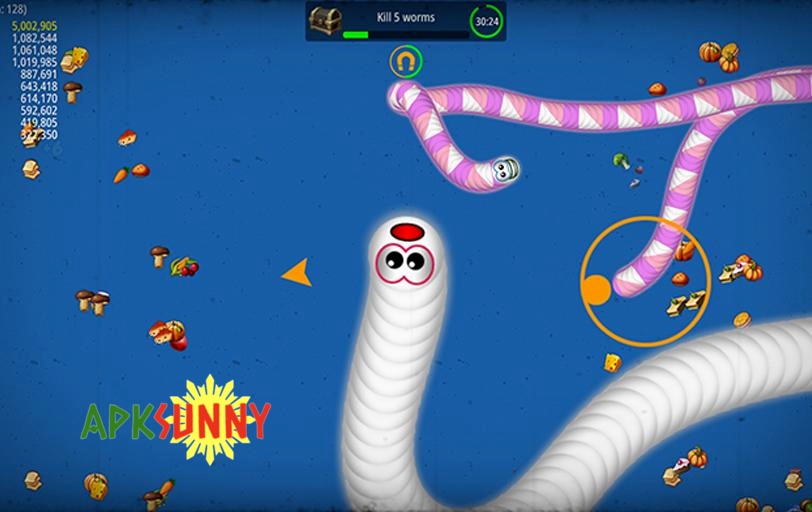 Worms Zone .io mod apk download