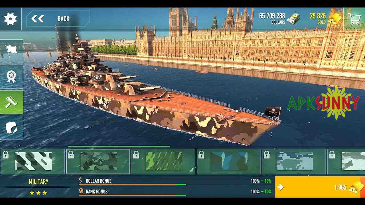 Modern Warships Mod APK 0.48.1.1876400 full version free download 2022