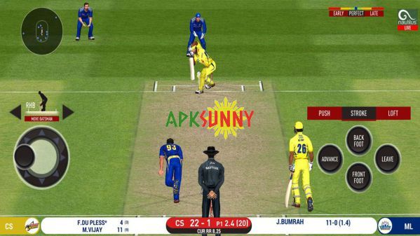 Real Cricket 20 mod apk free