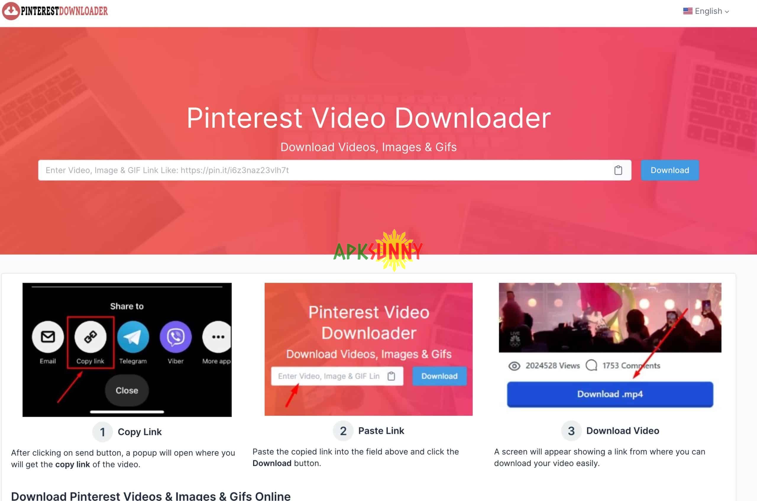 Pinterest Video Downloader mod apk free
